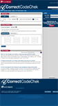 Mobile Screenshot of correctcodechek.decisionhealth.com